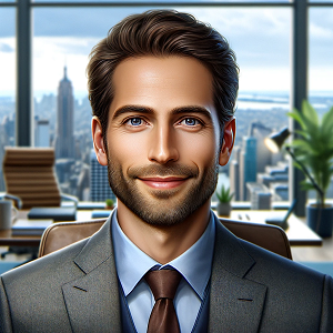 DALL·E 2024-01-11 10.54.07 - A photorealistic image of Max, a 35-year-old entrepreneur, with a more noticeable and warm smile to enhance his approachable and friendly aspect. He s